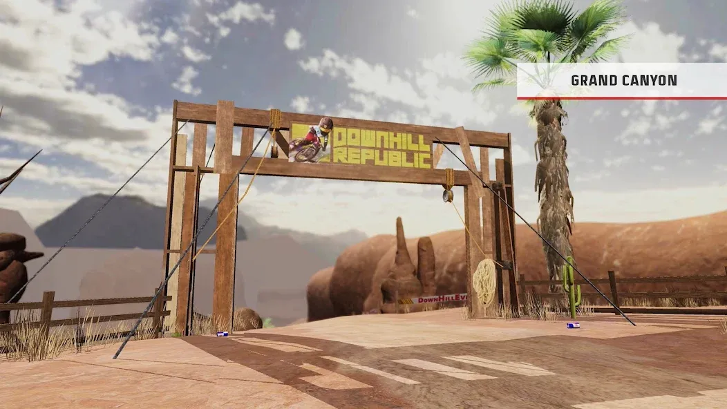 Downhill Republic (Даунхилл Республик) МОД/Взлом [Все открыто, Дополнительные деньги и Меню MOD] Screenshot 3