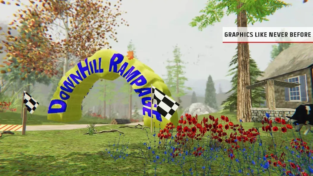 Downhill Republic (Даунхилл Республик) МОД/Взлом [Все открыто, Дополнительные деньги и Меню MOD] Screenshot 5