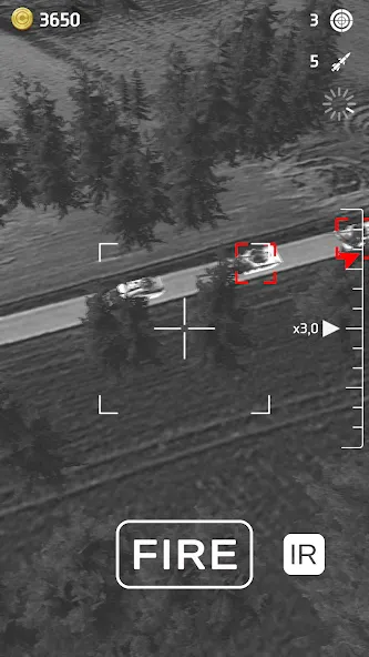 Drone Strike Military War 3D (Дрон Удар Военная Война 3D) МОД/Взлом [Меню, Бесконечные монеты и Открытые уровни] Screenshot 1