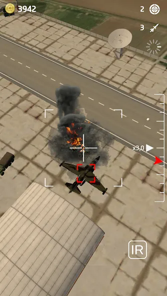 Drone Strike Military War 3D (Дрон Удар Военная Война 3D) МОД/Взлом [Меню, Бесконечные монеты и Открытые уровни] Screenshot 5