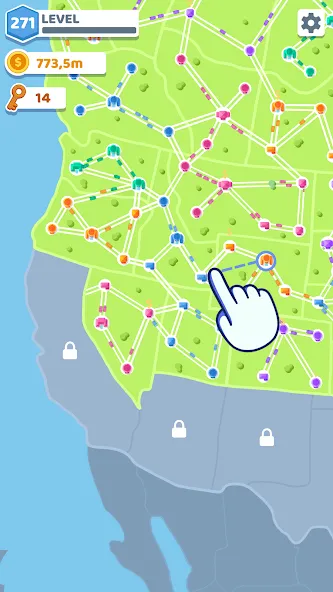 State Connect: Traffic Control (тейт Коннект) МОД/Взлом [Меню, Бесконечные монеты и Открытые уровни] Screenshot 3