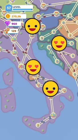 State Connect: Traffic Control (тейт Коннект) МОД/Взлом [Меню, Бесконечные монеты и Открытые уровни] Screenshot 4