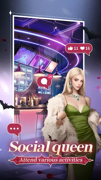Twilight Kiss: Eternal Love (Вампир Хантер) МОД/Взлом [Много монет, Открытые уровни и Мега MOD] Screenshot 4