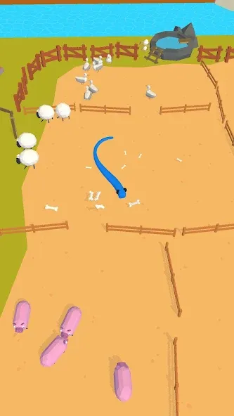 Snake Crusher (Снейк Крашер) МОД/Взлом [Много монет, Открытые уровни и Мега MOD] Screenshot 1