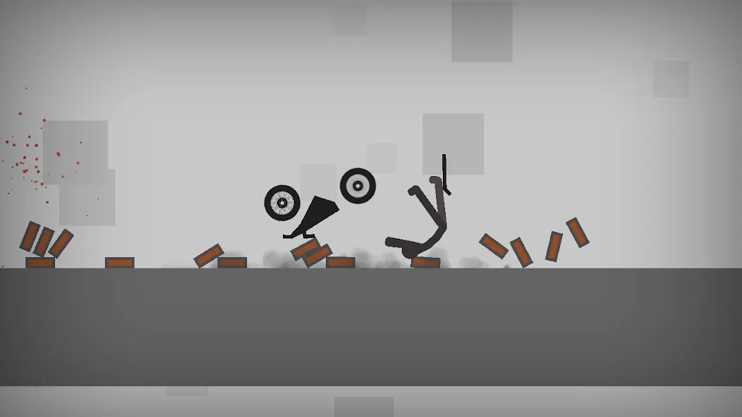 Stickman Dismounting (тикман Дисмаунтинг) МОД/Взлом [Много денег, Монет и Все открыто] Screenshot 3