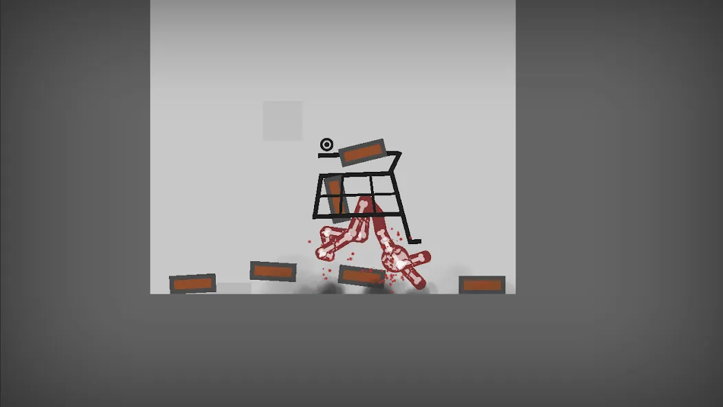 Stickman Dismounting (тикман Дисмаунтинг) МОД/Взлом [Много денег, Монет и Все открыто] Screenshot 5