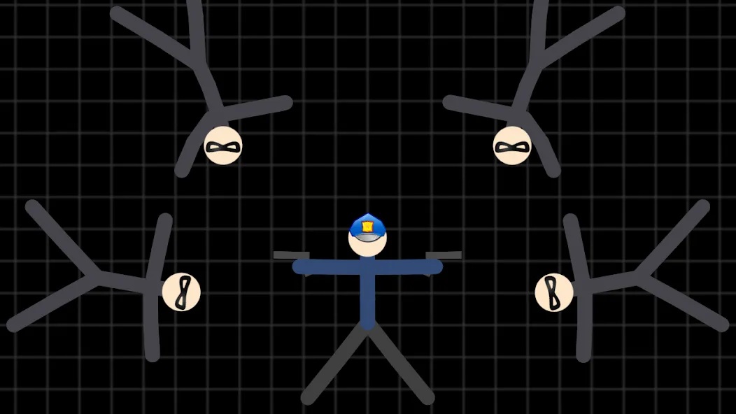 Stickman Warriors (Сткмен Вонсы) МОД/Взлом [Много монет, Открытые уровни и Мега MOD] Screenshot 1