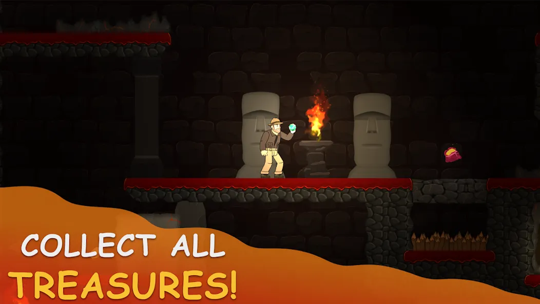 Volcano Escape — скриншот 1 Volcano Escape — скриншот 1