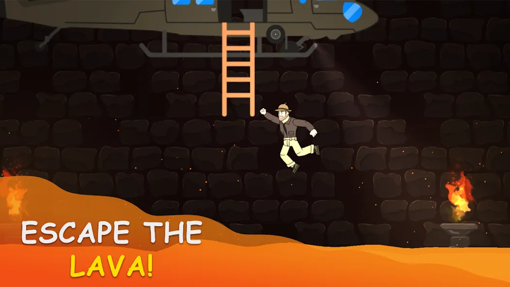 Volcano Escape — скриншот 2 Volcano Escape — скриншот 2