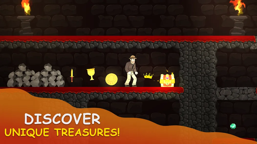 Volcano Escape — скриншот 3 Volcano Escape — скриншот 3