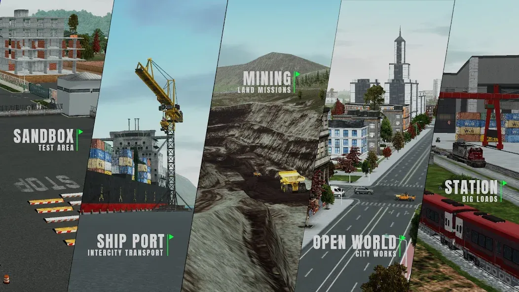 Heavy Machines & Construction МОД/Взлом [Много монет, Открытые уровни и Мега MOD] Screenshot 2
