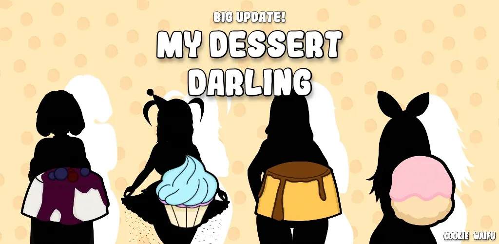 Cookie Waifu: Dessert Darling (Куки Вайфу) МОД/Взлом [Много денег, Монет и Все открыто] Screenshot 1