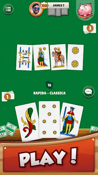 Scopa - Italian Card Game (Скопа) МОД/Взлом [Много монет, Открытые уровни и Мега MOD] Screenshot 1