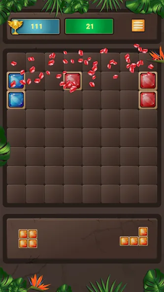 Block Puzzle (Блокголоволомка) МОД/Взлом [Меню, Бесконечные монеты и Открытые уровни] Screenshot 2