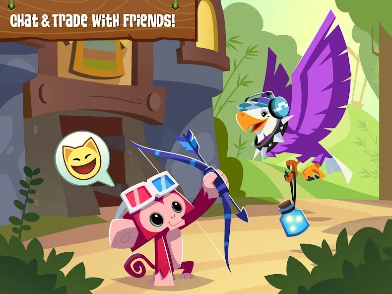 Animal Jam (Анимал Джем) МОД/Взлом [Меню, Бесконечные монеты и Открытые уровни] Screenshot 5