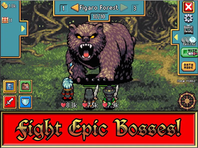 Wizard's Wheel 2: Idle RPG МОД/Взлом [Много денег, Монет и Все открыто] Screenshot 2