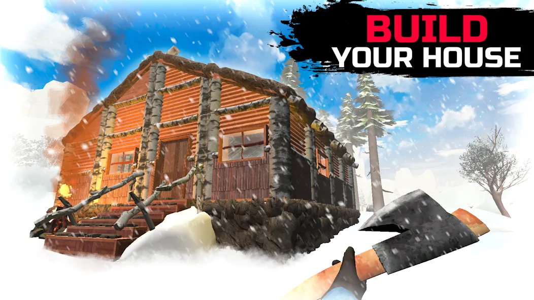 WinterCraft: Survival Forest (ВинтерКрафт) МОД/Взлом [Все открыто, Дополнительные деньги и Меню MOD] Screenshot 1