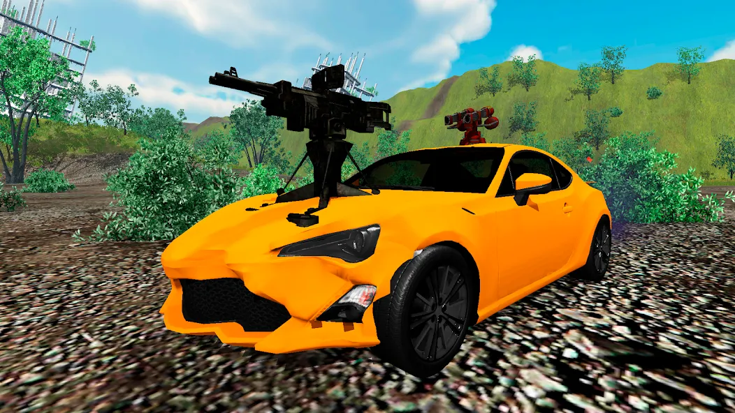 Car Crash Arena Simulator 3D МОД/Взлом [Меню, Бесконечные монеты и Открытые уровни] Screenshot 3