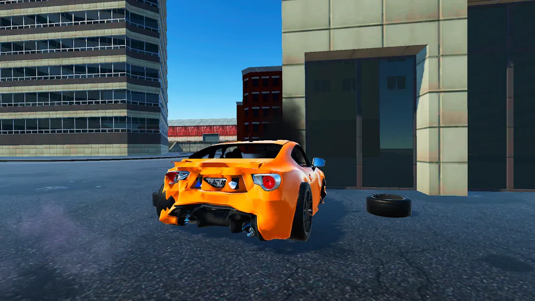 Car Crash Arena Simulator 3D МОД/Взлом [Меню, Бесконечные монеты и Открытые уровни] Screenshot 4