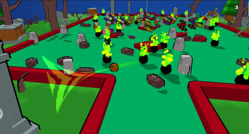 MiniGolf Madness: Halloween (МиниГольф безумие) МОД/Взлом [Много монет, Открытые уровни и Мега MOD] Screenshot 2