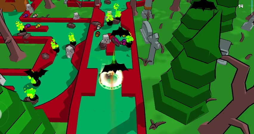 MiniGolf Madness: Halloween (МиниГольф безумие) МОД/Взлом [Много монет, Открытые уровни и Мега MOD] Screenshot 4