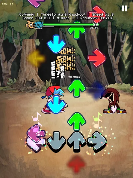 Indie Battle Music Cross Fight (ФНФ Инди Кросс Ван Мод) МОД/Взлом [Деньги, Монеты и Меню MOD] Screenshot 4