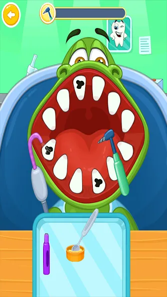 Children's doctor : dentist МОД/Взлом [Много монет, Открытые уровни и Мега MOD] Screenshot 3