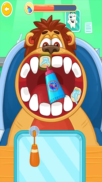 Children's doctor : dentist МОД/Взлом [Много монет, Открытые уровни и Мега MOD] Screenshot 5