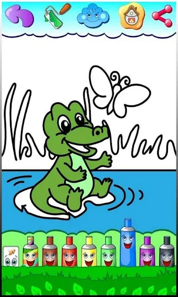 Coloring pages МОД/Взлом [Все открыто, Дополнительные деньги и Меню MOD] Screenshot 4