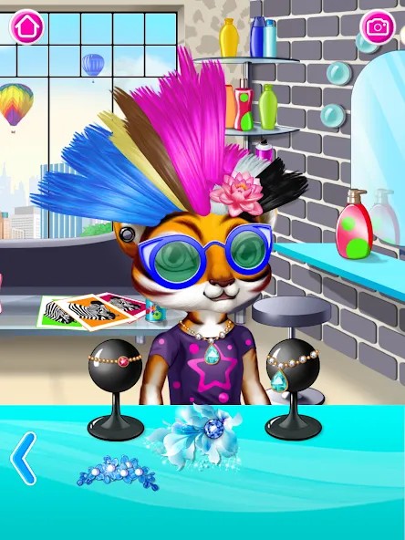 Beauty salon: hair salon МОД/Взлом [Все открыто, Дополнительные деньги и Меню MOD] Screenshot 2