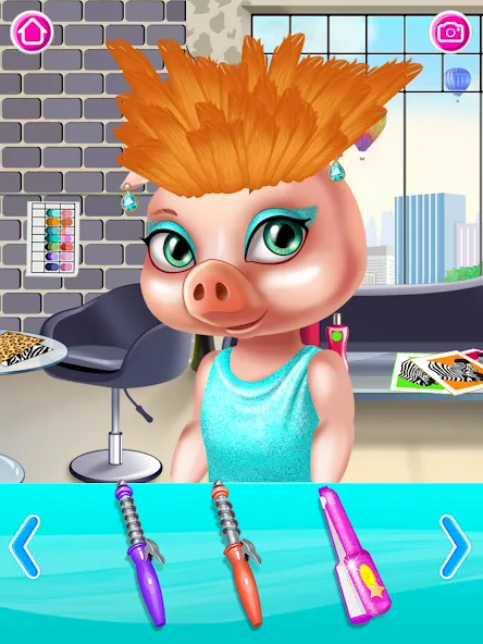 Beauty salon: hair salon МОД/Взлом [Все открыто, Дополнительные деньги и Меню MOD] Screenshot 3