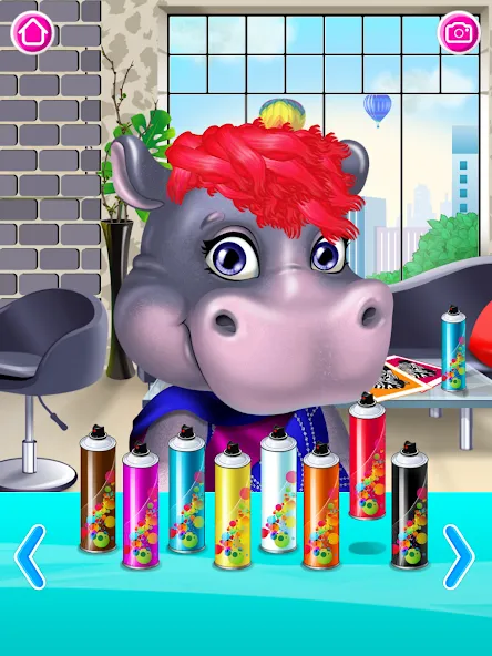 Beauty salon: hair salon МОД/Взлом [Все открыто, Дополнительные деньги и Меню MOD] Screenshot 4