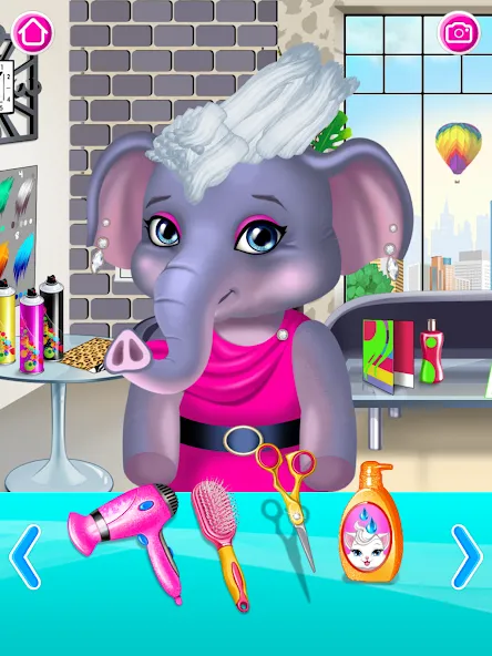 Beauty salon: hair salon МОД/Взлом [Все открыто, Дополнительные деньги и Меню MOD] Screenshot 5