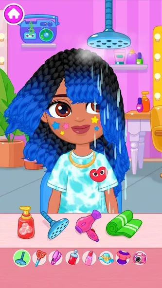 Hair salon МОД/Взлом [Все открыто, Дополнительные деньги и Меню MOD] Screenshot 5