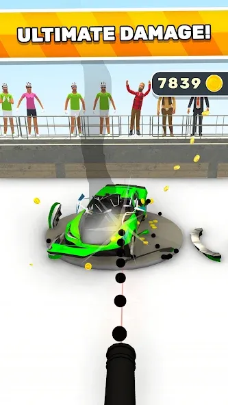 Fury Cars (Фьюри Карс) МОД/Взлом [Много монет, Открытые уровни и Мега MOD] Screenshot 3
