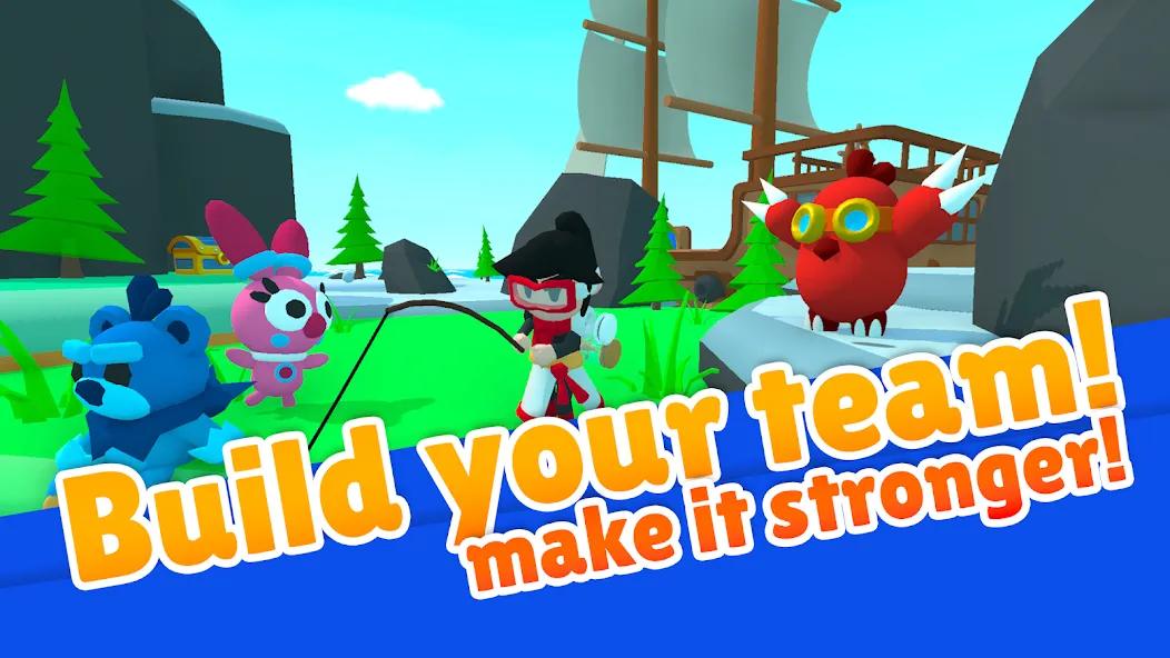 Toonsters: Crossing Worlds (Тунстерс) МОД/Взлом [Деньги, Монеты и Меню MOD] Screenshot 1
