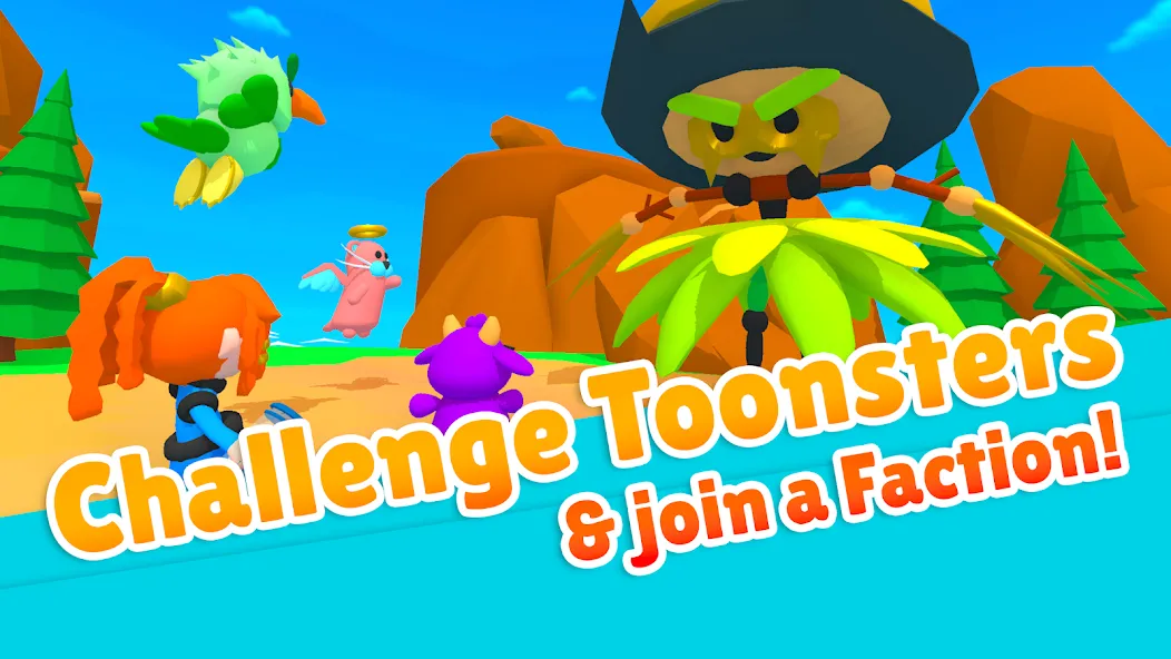 Toonsters: Crossing Worlds (Тунстерс) МОД/Взлом [Деньги, Монеты и Меню MOD] Screenshot 3