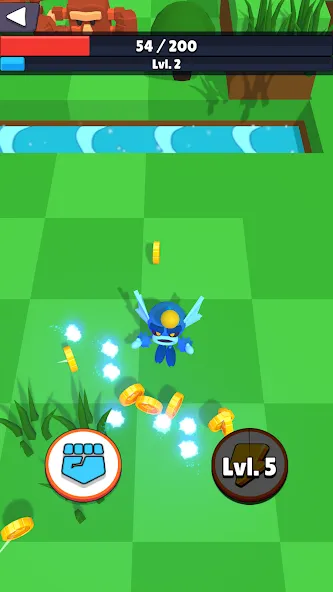 Monster Rumble (Монстер Рамбл) МОД/Взлом [Бесконечные деньги, Монеты и Мега MOD] Screenshot 3