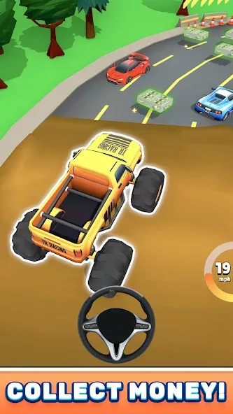Monster Truck Rampage (Монстр Трак Рэмпейдж) МОД/Взлом [Меню, Бесконечные монеты и Открытые уровни] Screenshot 5