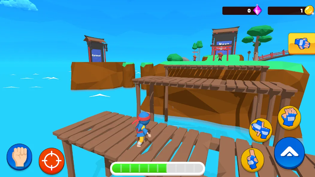 Ninja World Adventure (Ниндзя Ворлд Приключение) МОД/Взлом [Много денег, Монет и Все открыто] Screenshot 5