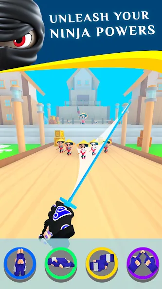 Ninja Hands (Ниндзя Хэндс) МОД/Взлом [Деньги, Монеты и Меню MOD] Screenshot 1