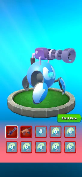 Pocket Robot Runner (Покет Робот Раннер) МОД/Взлом [Меню, Бесконечные монеты и Открытые уровни] Screenshot 2