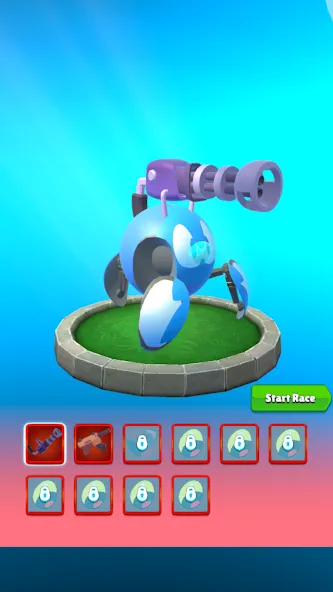 Pocket Robot Runner (Покет Робот Раннер) МОД/Взлом [Меню, Бесконечные монеты и Открытые уровни] Screenshot 5