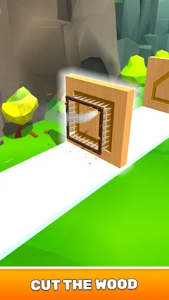 Wood Cutter - Saw (Вуд Каттер) МОД/Взлом [Деньги, Монеты и Меню MOD] Screenshot 2