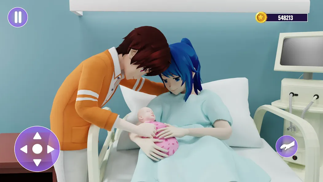 Pregnant Mother Family Life МОД/Взлом [Деньги, Монеты и Меню MOD] Screenshot 2
