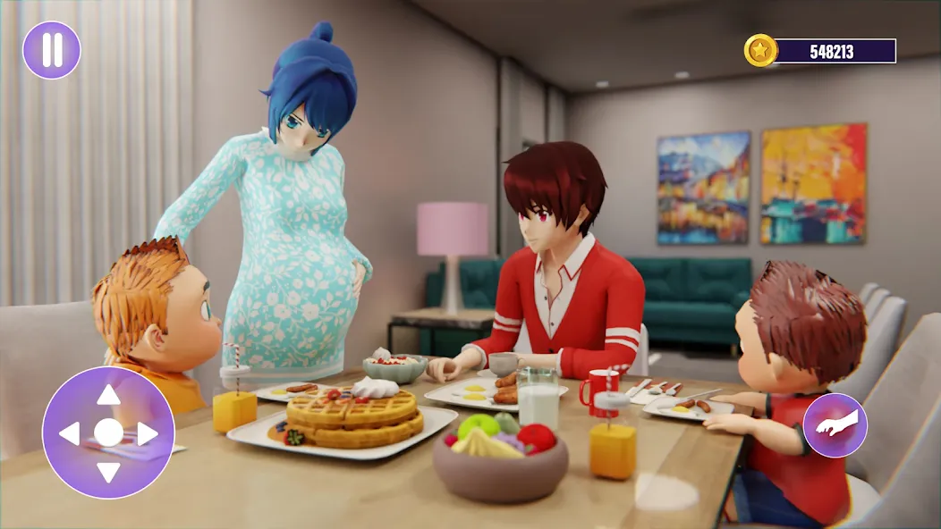 Pregnant Mother Family Life МОД/Взлом [Деньги, Монеты и Меню MOD] Screenshot 3