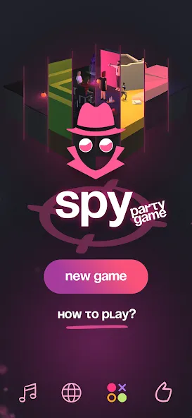 Spyfall - party game МОД/Взлом [Деньги, Монеты и Меню MOD] Screenshot 1