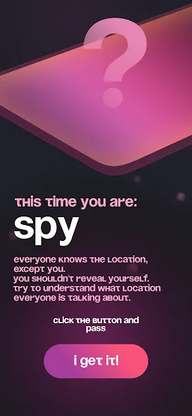 Spyfall - party game МОД/Взлом [Деньги, Монеты и Меню MOD] Screenshot 4