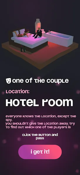 Spyfall - party game МОД/Взлом [Деньги, Монеты и Меню MOD] Screenshot 5