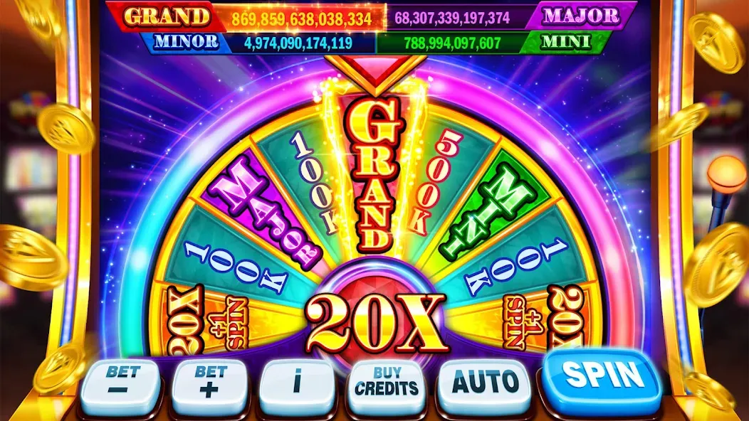 Classic Slots™ - Casino Games (Классические слоты) МОД/Взлом [Бесконечные деньги, Монеты и Мега MOD] Screenshot 3